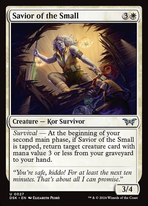 Savior of the Small 2024 Magic: The Gathering Duskmourn: House of Horror