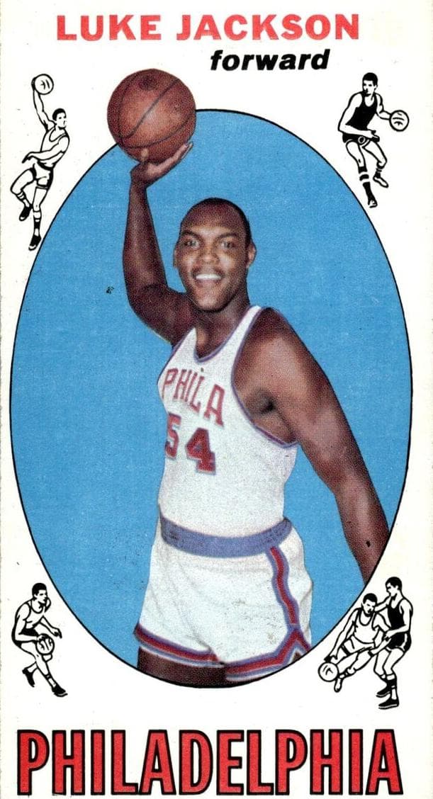 Luke Jackson 1969 topps Topps