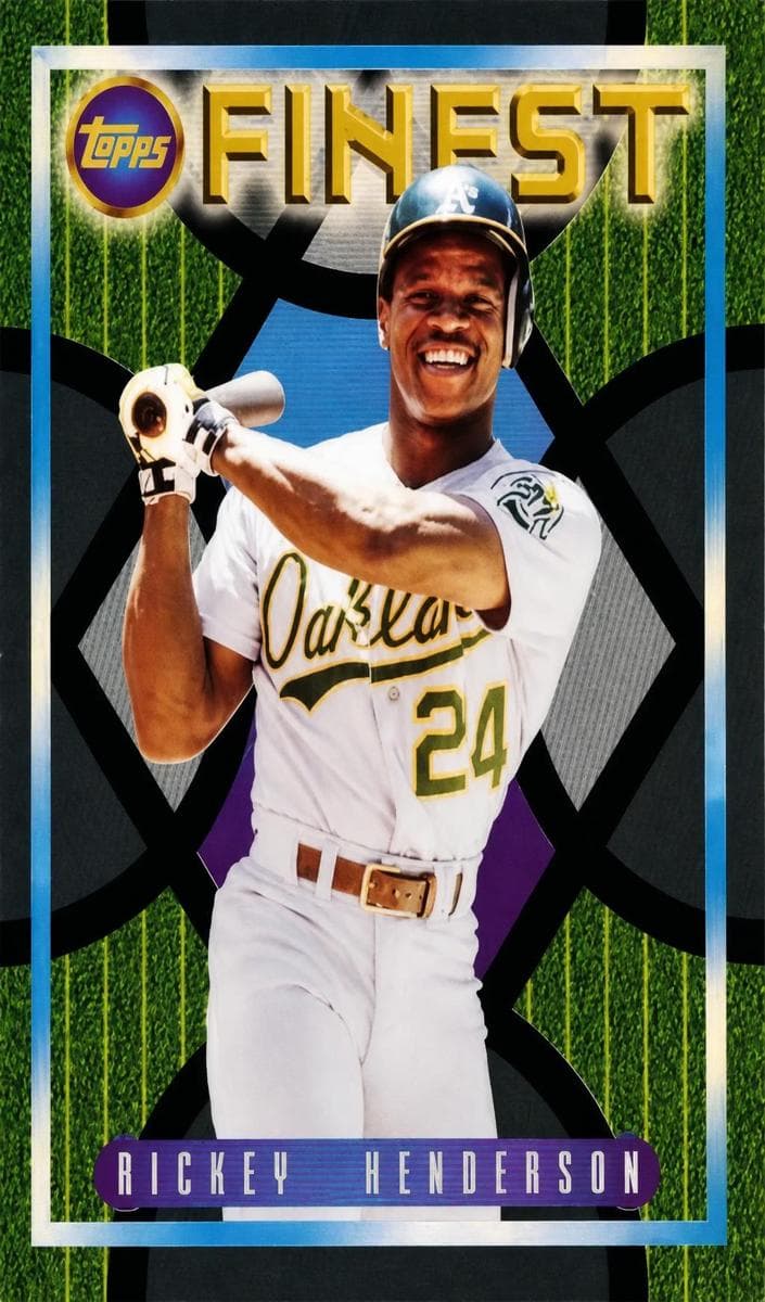 Rickey Henderson 2022 unknown Finest Flashbacks