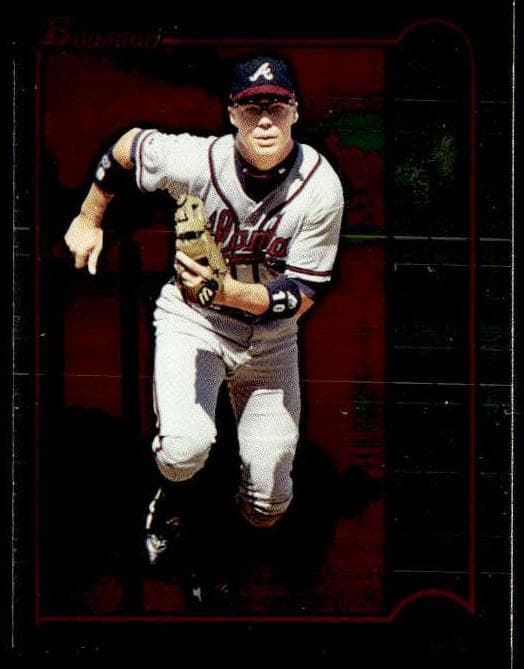 Chipper Jones 1999 bowman Bowman
