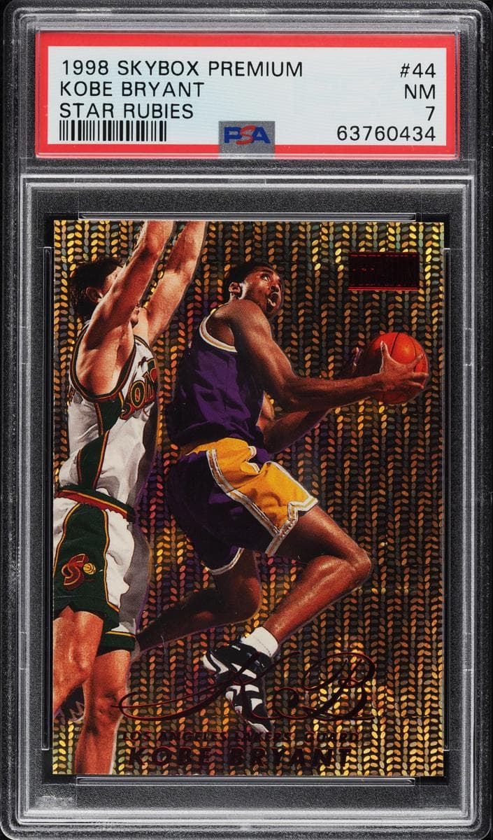 Kobe Bryant 1998 fleer SkyBox Premium