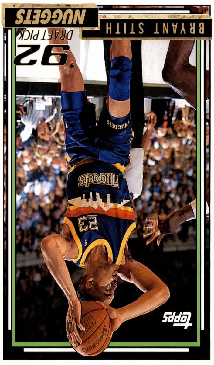 Bryant Stith 1992 topps Topps