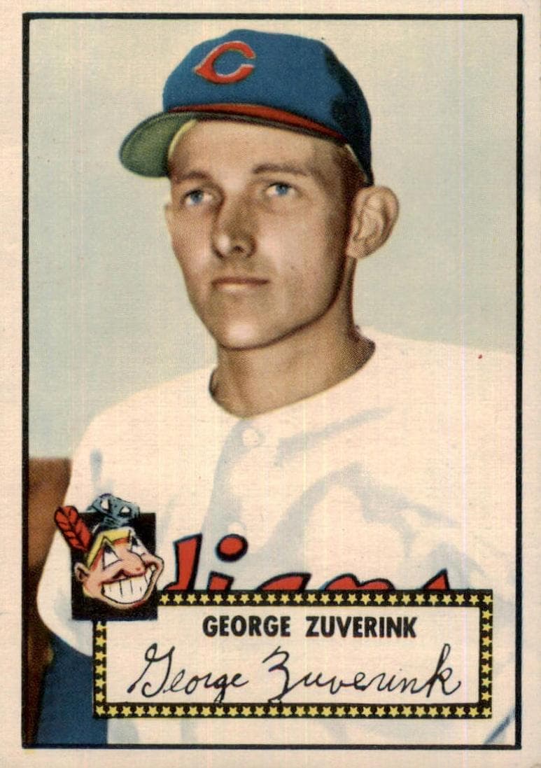 George Zuverink 1952 topps Topps