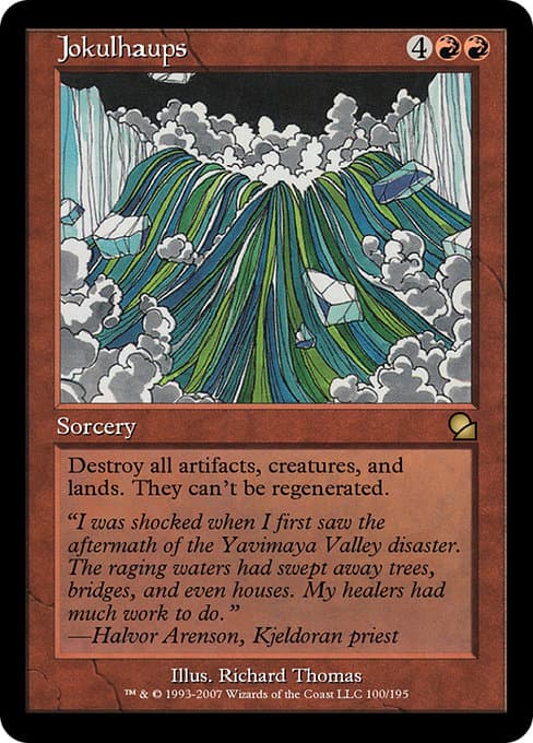 Jokulhaups 1999 Magic: The Gathering