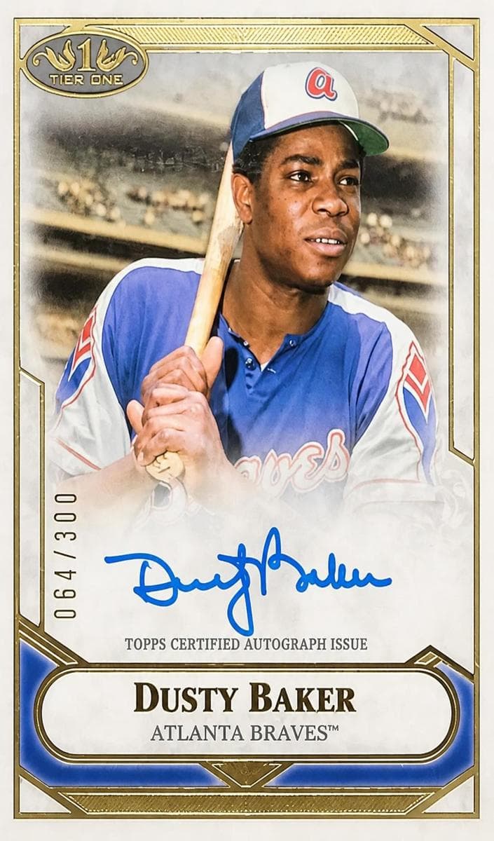 Dusty Baker 2021 topps