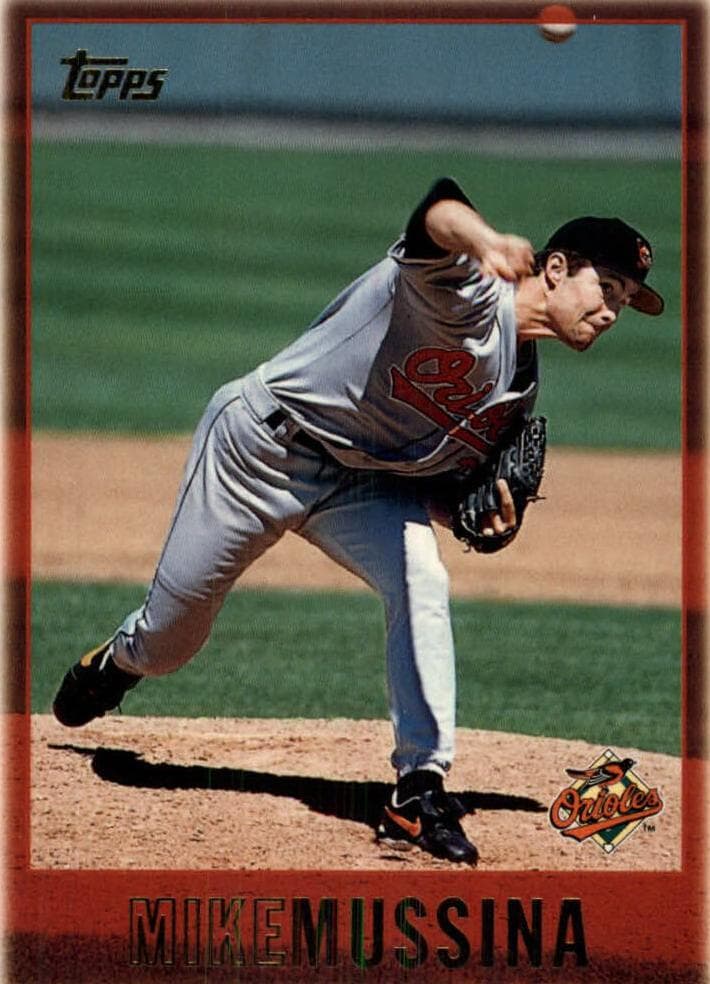 Mike Mussina 1997 topps Topps