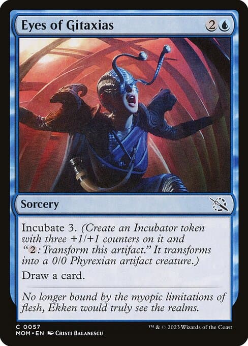 Eyes of Gitaxias 2023 Magic: The Gathering March of the Machine
