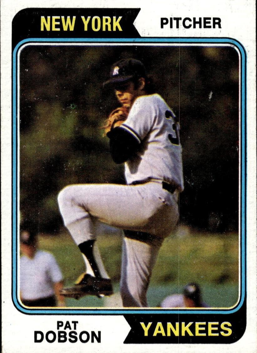 Pat Dobson 1974 topps Topps
