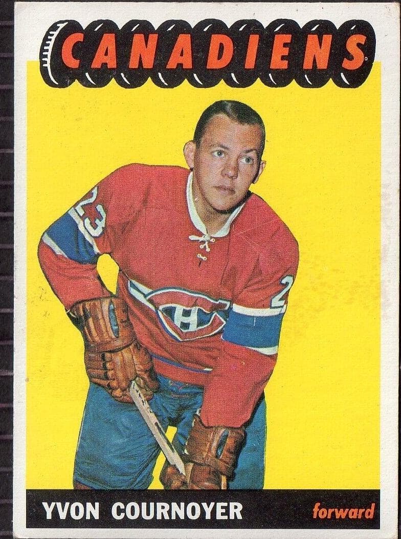 Yvan Cournoyer 1965 topps Topps