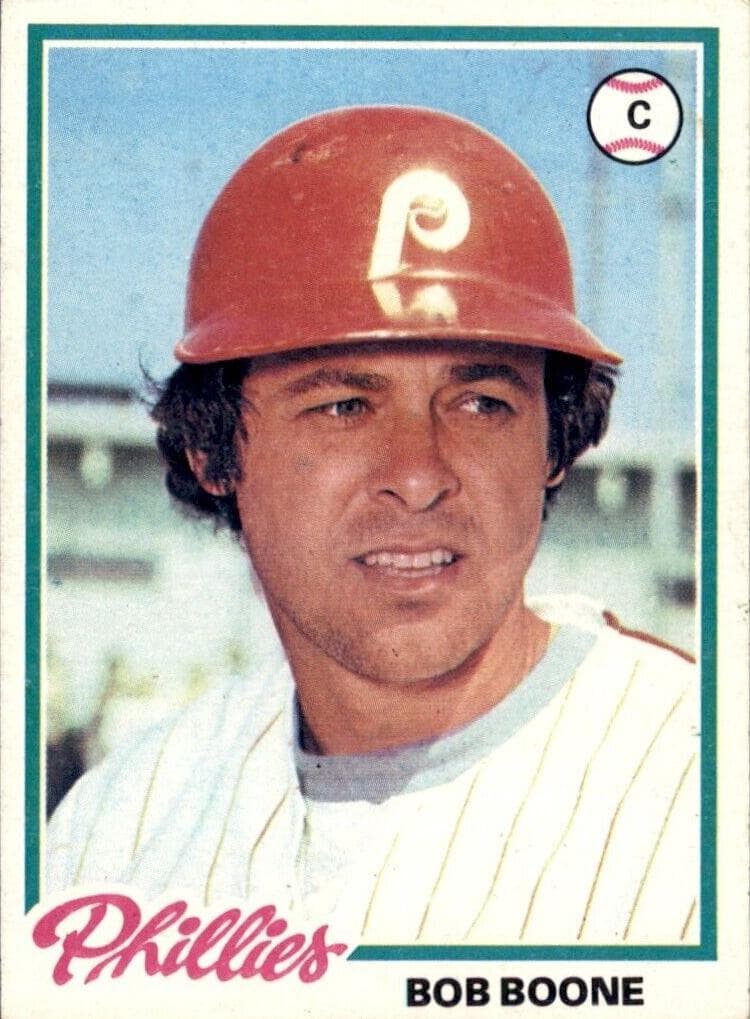 Bob Boone 1978 topps Topps