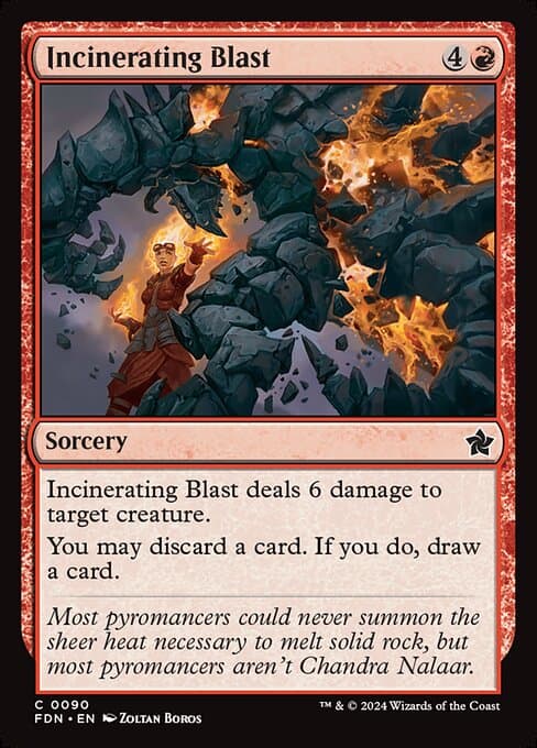 Incinerating Blast #90