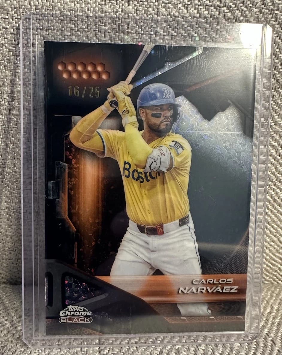 Carlos Narvaez trading card