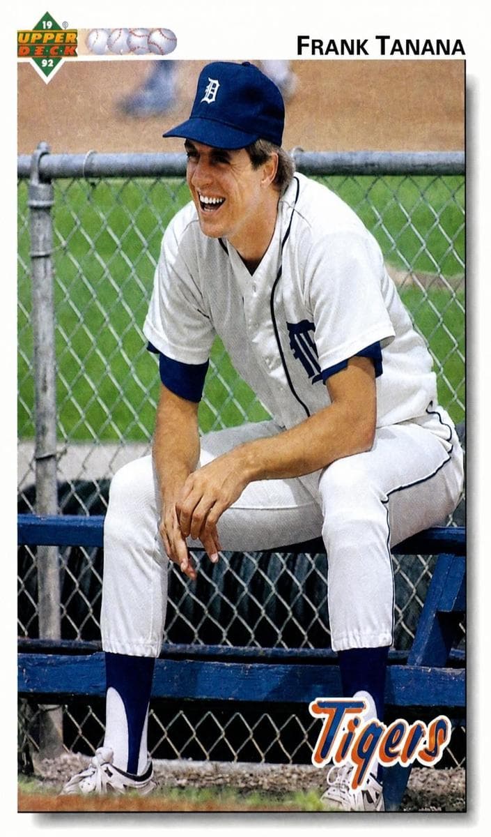 Frank Tanana 1992 upper-deck Upper Deck