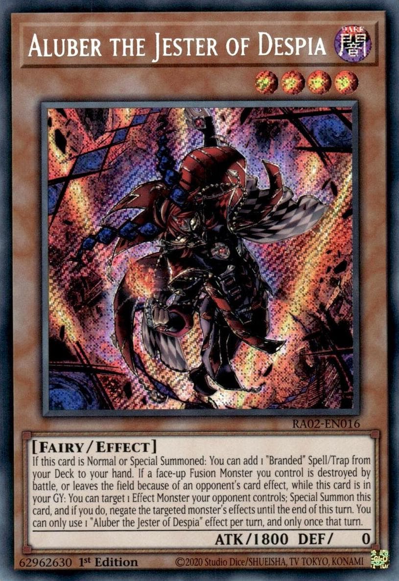 Aluber the Jester of Despia 2024 Yu-Gi-Oh! 25th Anniversary Rarity Collection II