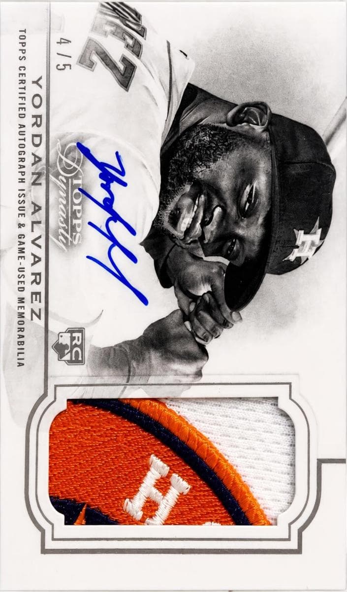 Yordan Alvarez 2020 topps