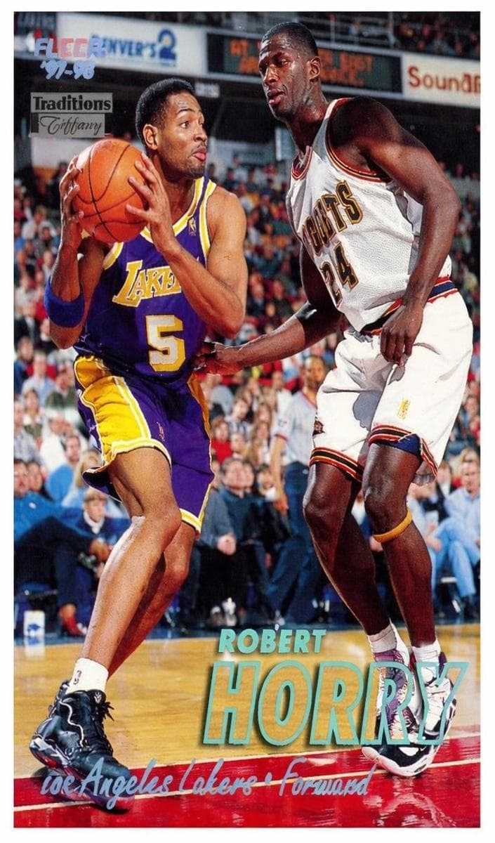 Robert Horry 1997 fleer Fleer