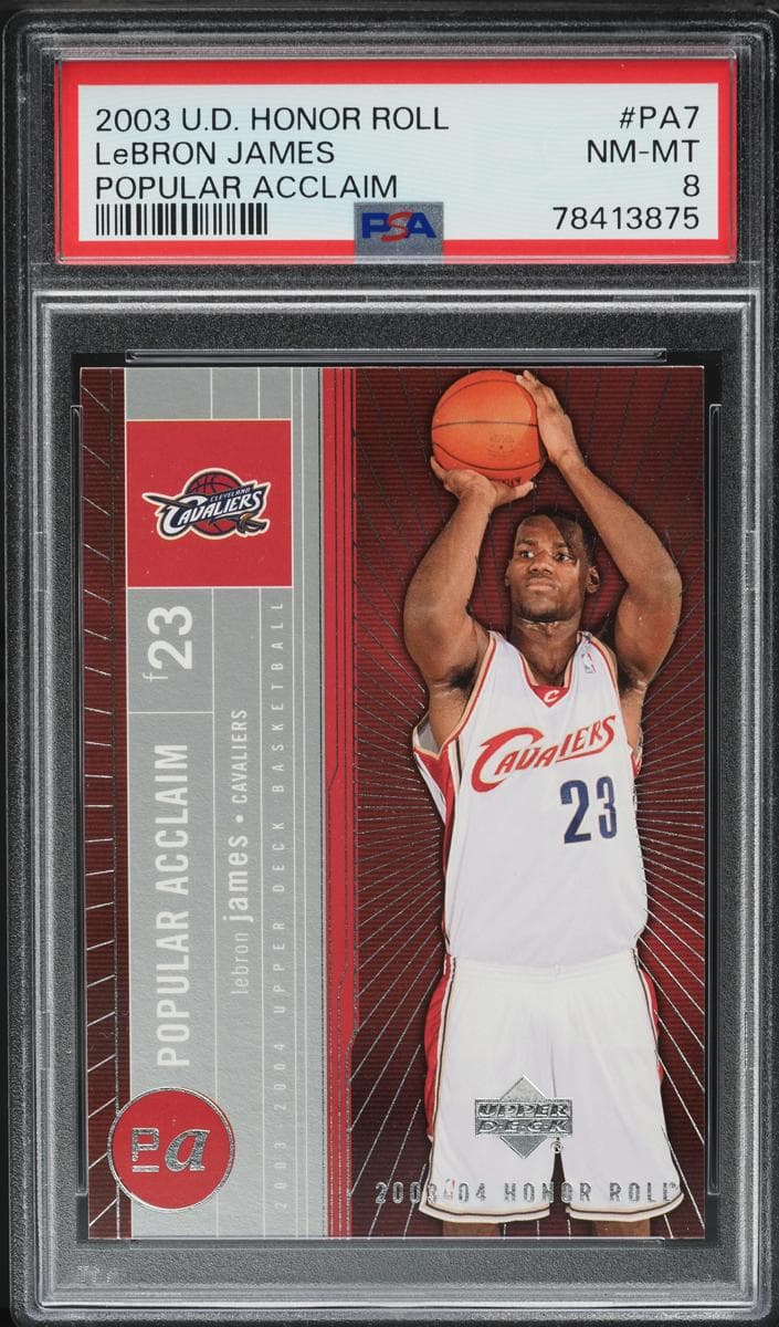 Lebron James 2003 upper-deck