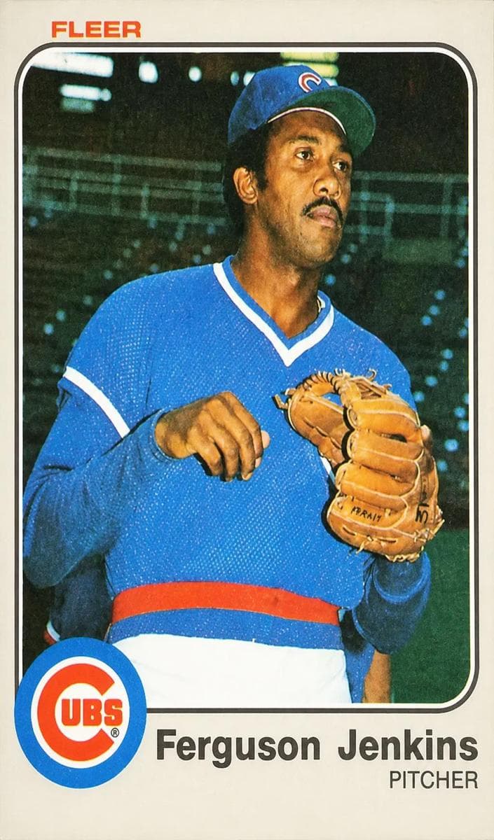 Ferguson Jenkins trading card