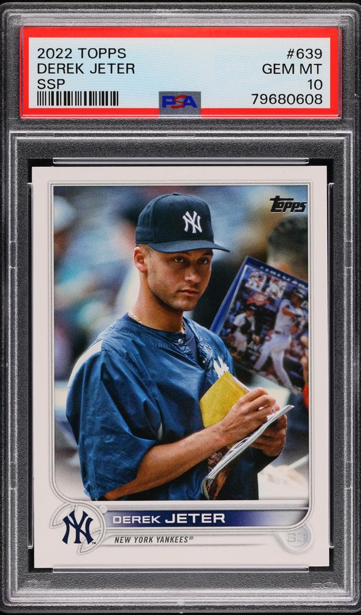 Derek Jeter 2022 topps Topps