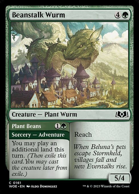 Beanstalk Wurm // Plant Beans #161