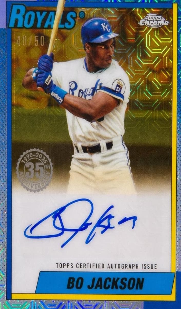 Bo Jackson 2025 topps Topps