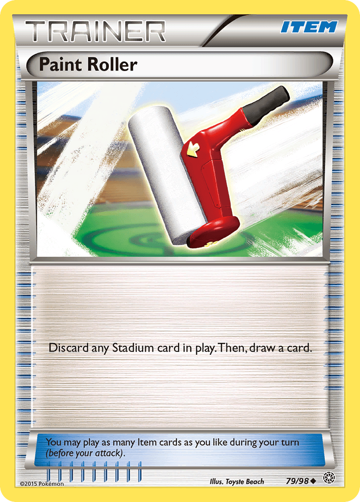 Paint Roller 2015 Pokemon