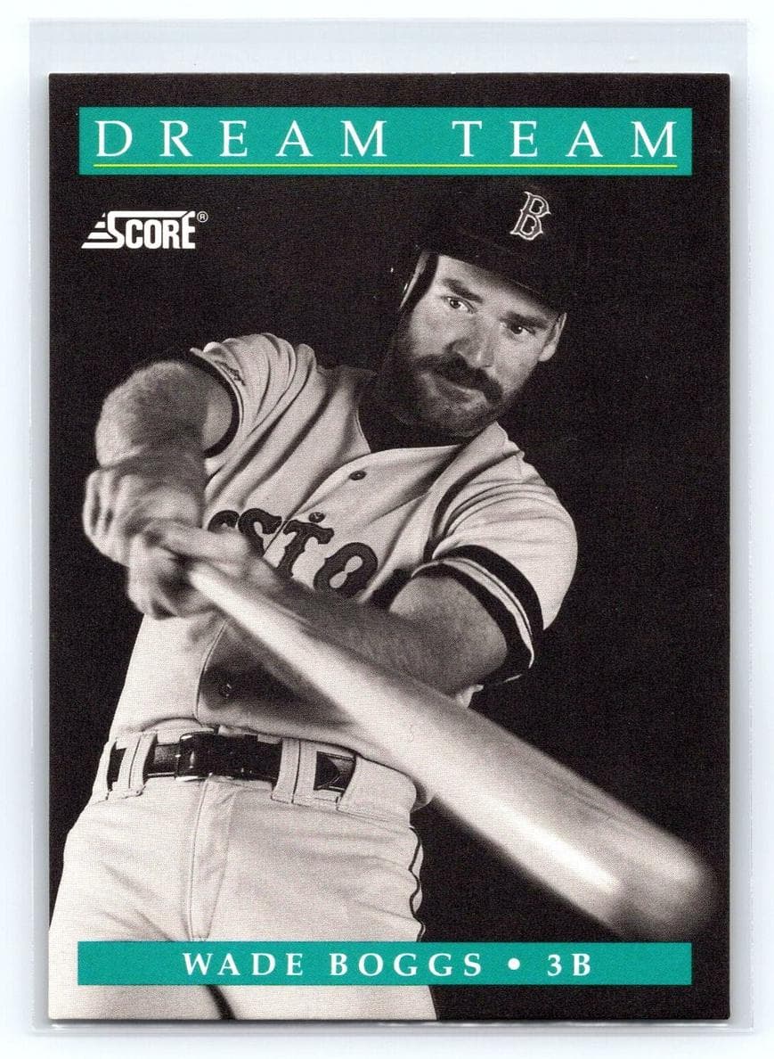 Wade Boggs 1991 panini Score