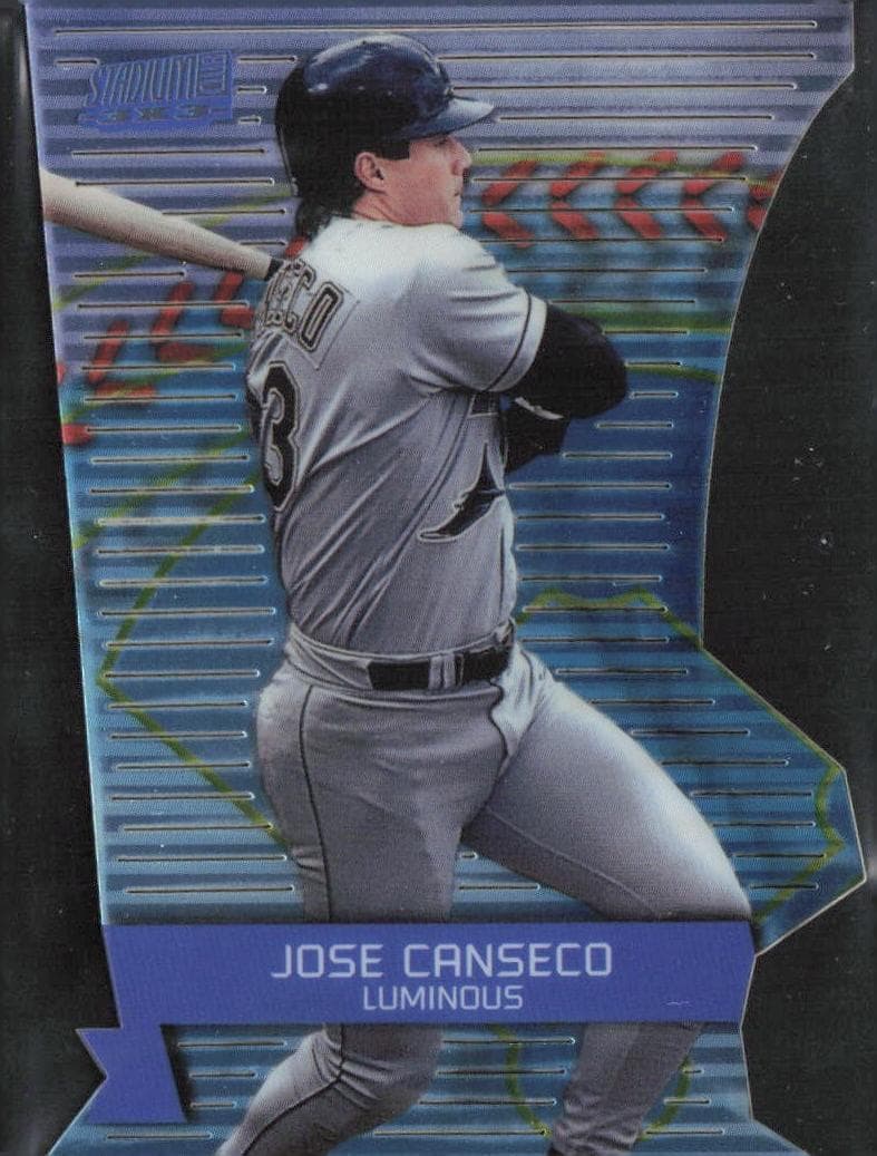 Jose Canseco trading card