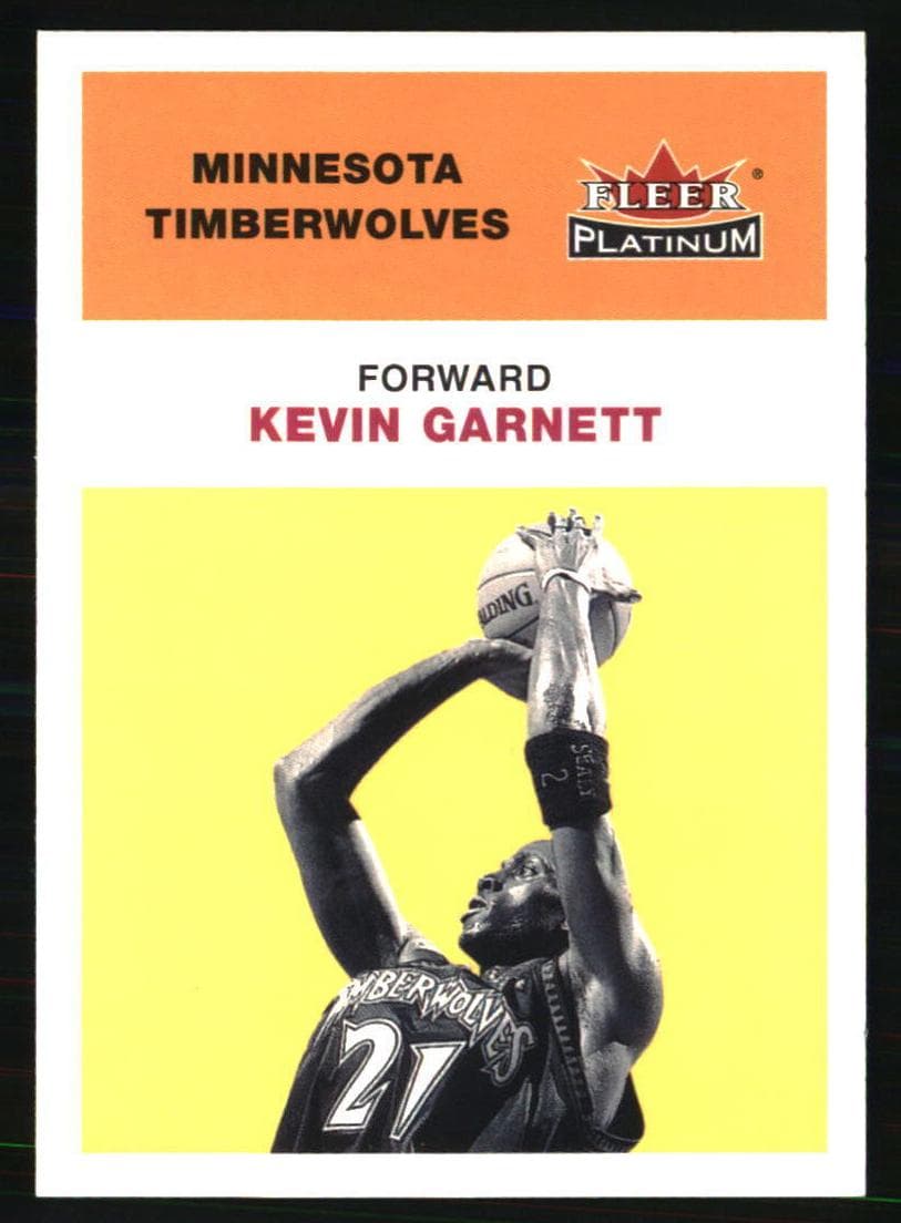 Kevin Garnett 2001 fleer