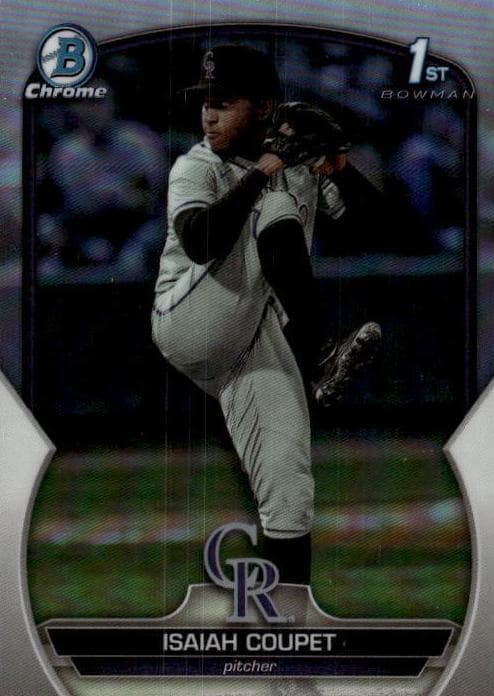 Isaiah Coupet 2023 bowman Bowman Draft
