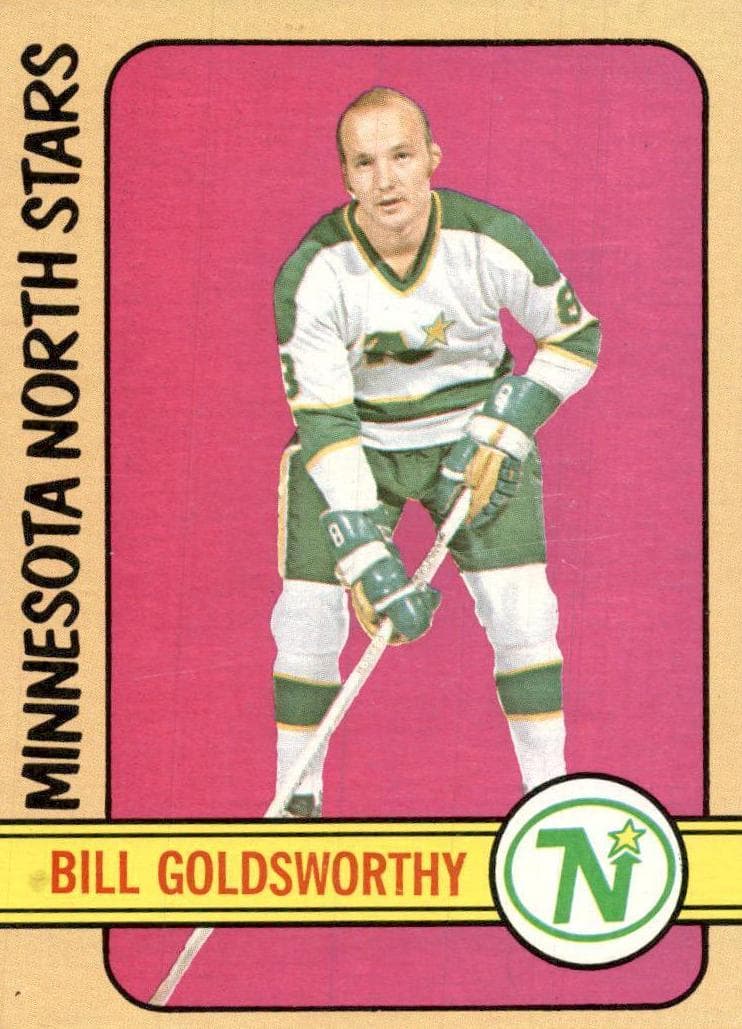 Bill Goldsworthy 1972 topps Topps