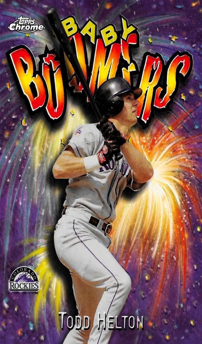Todd Helton 1998 topps Topps Chrome