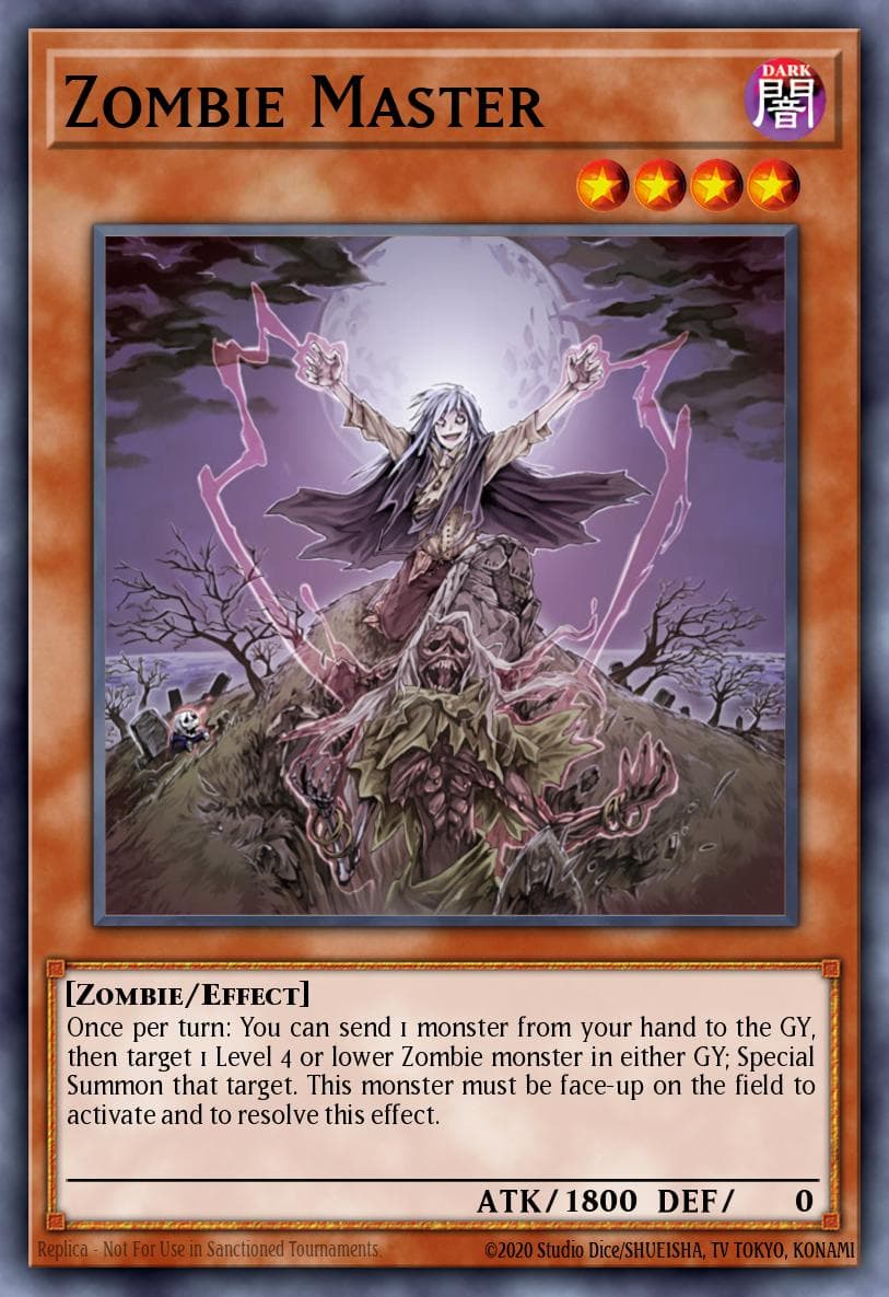 Zombie Master 2011 Yu-Gi-Oh!