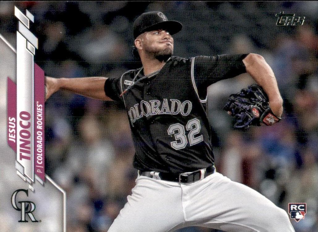 Jesus Tinoco 2020 topps Topps Update