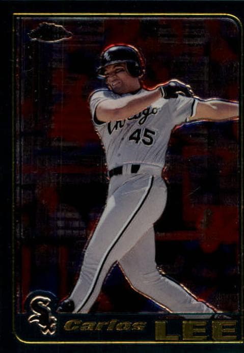 Carlos Lee 2001 topps Topps Chrome