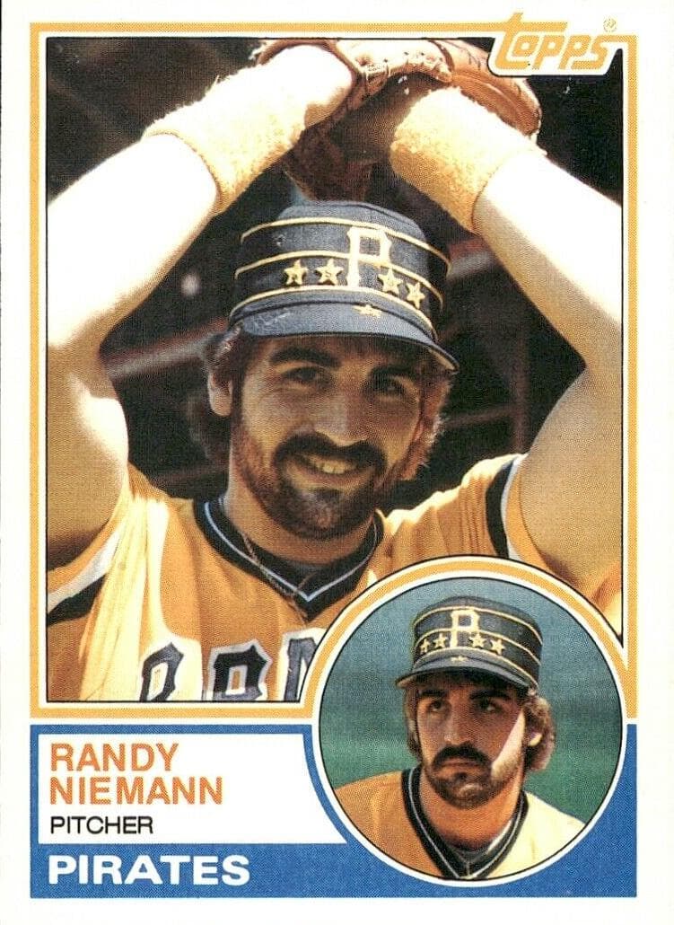 Randy Niemann trading card