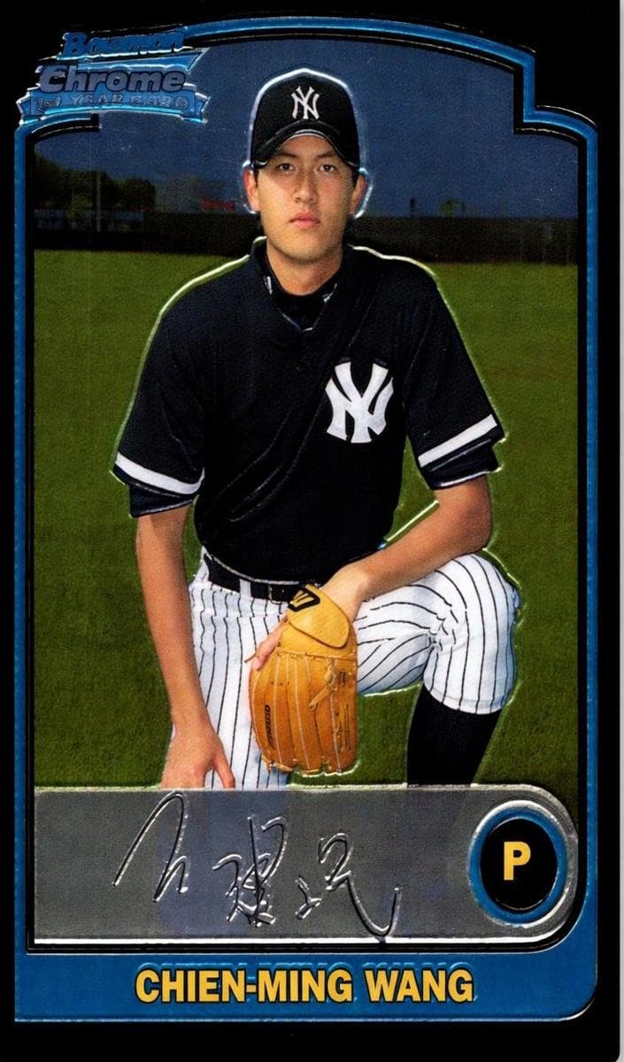 Chien-Ming Wang trading card