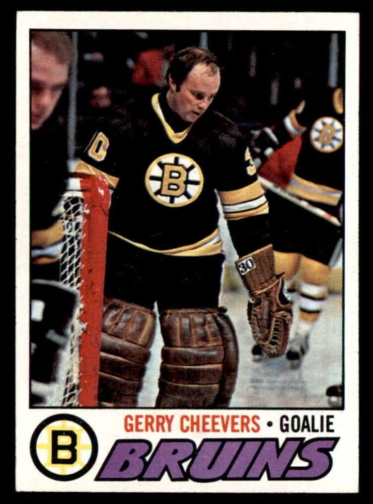 Gerry Cheevers 1977 topps Topps