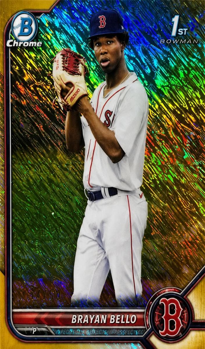 Brayan Bello 2022 bowman Bowman