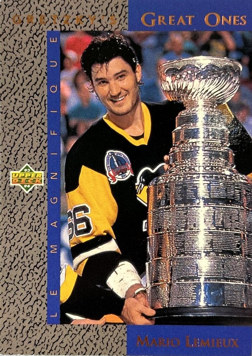 Mario Lemieux 1993 upper-deck