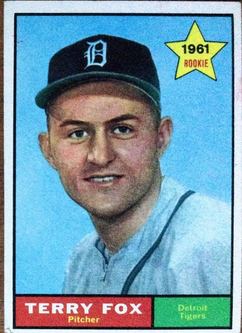 Terry Fox 1961 topps Topps