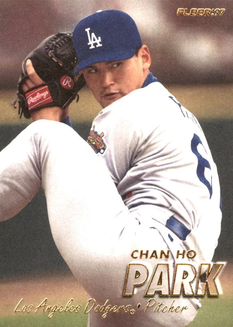 Chan Ho Park 1997 fleer Fleer