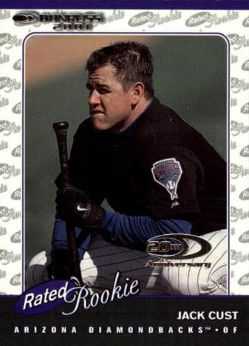 Jack Cust 2001 panini Donruss