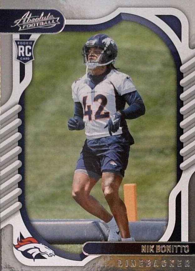 Nik Bonitto 2022 panini Panini Absolute