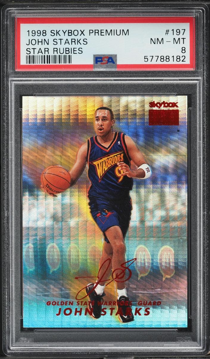 John Starks 1998 fleer SkyBox Premium