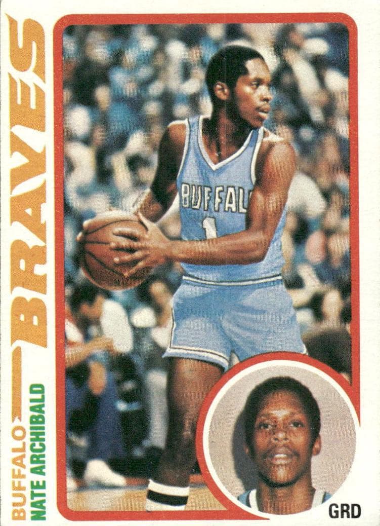 Nate Archibald 1978 topps Topps