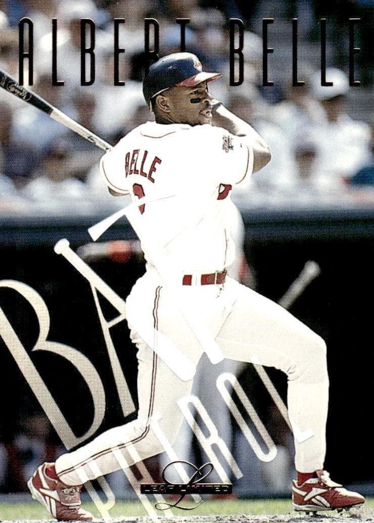 Albert Belle 1995 leaf Leaf Limited