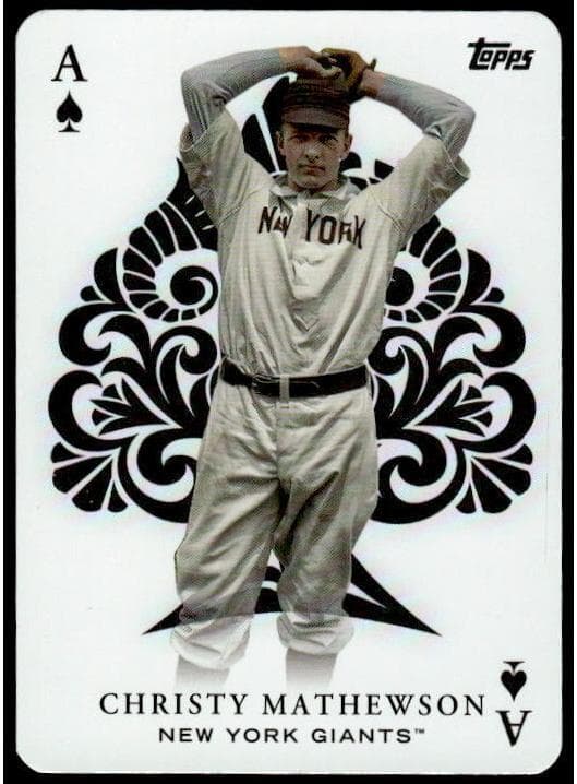 Christy Mathewson trading card
