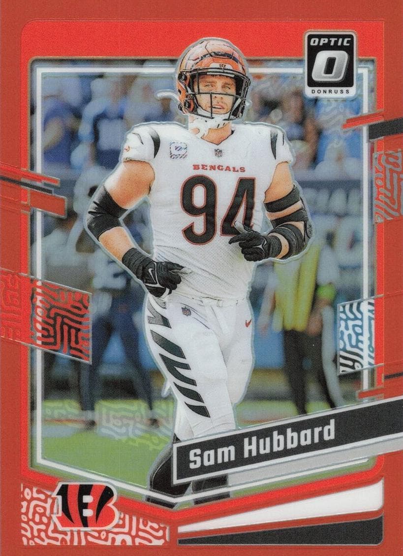 Sam Hubbard trading card