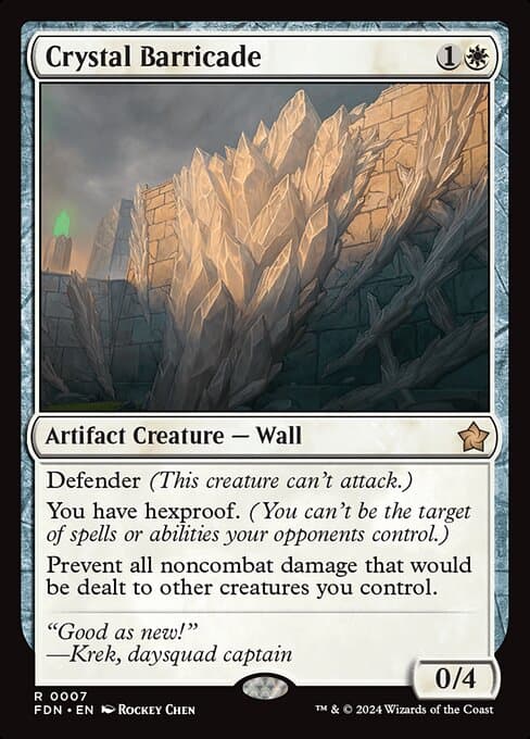 Crystal Barricade #296